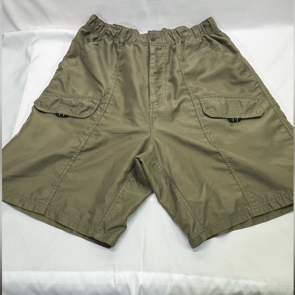 GUIDE’S‎ CHOICE FOR ADVENTURE ARMY GREEN CARGO SHORTS SZ 36 PREOWNED